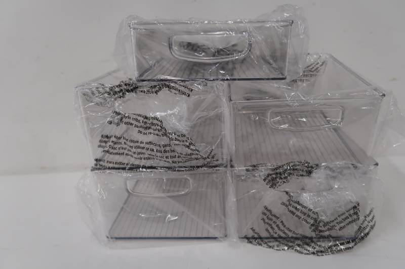 lot 308 image: iDesign Pantry Bins - 5-piece Set 07017CO