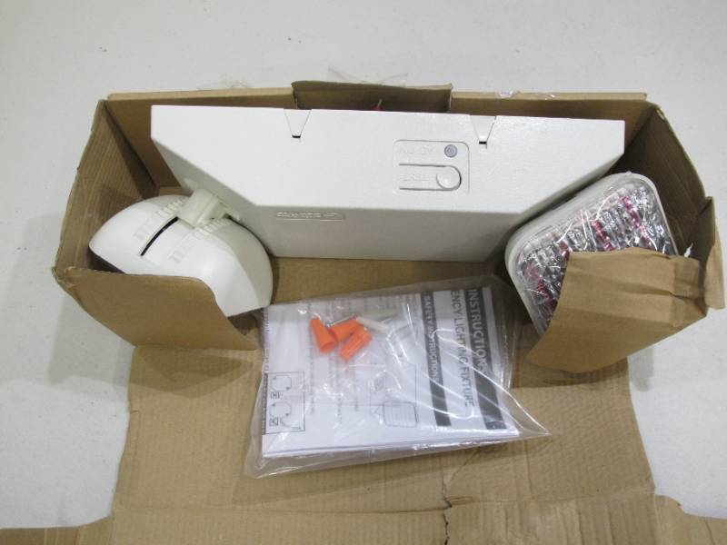 lot 276 image: Lithonia Lighting Adjustable Optics Emergency Exit Lighting Unit