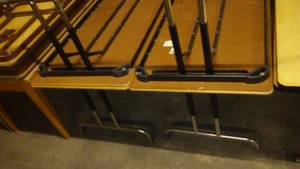 6 ft. Laminate Top Table, Metal Base (4)