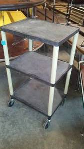 3 Tier Rolling Cart.
