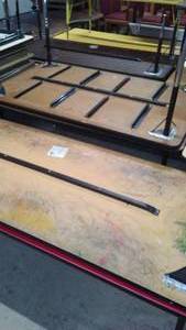 Laminate Top Tables. (6)