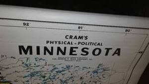 Cram MN State Map.