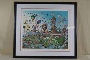 lot 59 image: Dave Badger Catching the Wind Framed Giclee - 232395