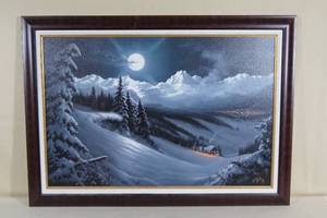 lot 55 image: Jesse Barnes Rising to New Heights Canvas Print - 103250