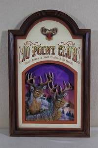 lot 43 image: 3D 10 Point Club Novelty Sign