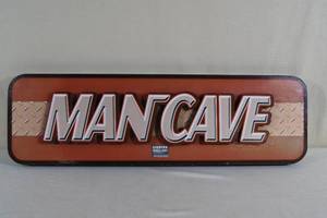 lot 42 image: 3D Man Cave Sign