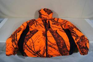 lot 131 image: Guide Series Mossy Oak Camo Blaze Orange Jacket - XL
