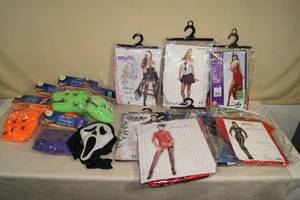 lot 144 image: Halloween Costumes and Decorations - Adult