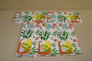 lot 195 image: Tropical Oasis Dual Purpose Towels