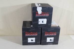 lot 223 image: Daytona DOT Cruiser Motorcycle Helmets - Metal Flake