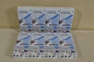 lot 235 image: 8 Sharper Image UV Portable Sanitizing Wands
