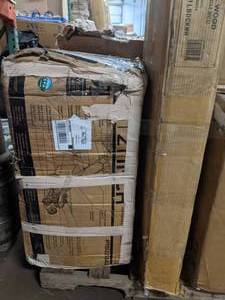 Deal of the Week Pallet 4 Pantry, Brookside Platform Bed, Pulsar, Black and Decker Freezer, Umbrella, Dorel Living, and So Much More