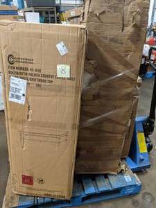 Bargain Buys Pallet 8 Student Desk, French Country Coffee Table, Computer Desk, and More