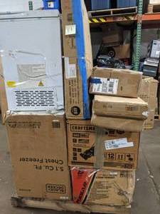 Super Buys Pallet 11 Holland Dresser, Black and Decker Chest Freezer, A-iPower Generator, Pulsar, and More