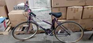 Womens Multi-tone Purple Huffy Cros...