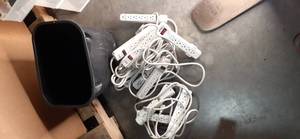 Office Trash Bin containing (10) Po...