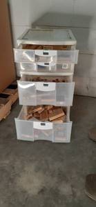 (4) Drawer Plastic Storage Dresser ...