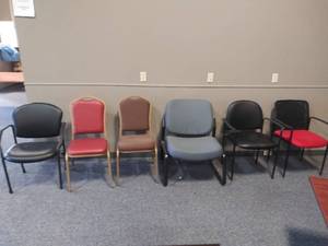 6 Misc chairs (see photos)...