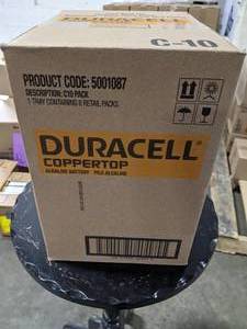 Batteries to go Full case of C D...