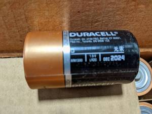 Batteries to go Full case of (112)...