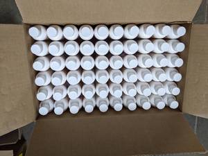 Case of baby lotion samples