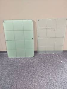 10 Pcs of Frosted Glass with 4 pre-...