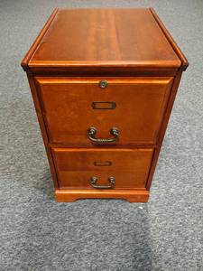 Wood File Cabinet in good condition...