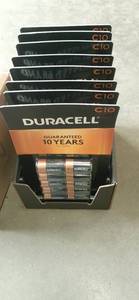 Case lot of 80 Duracell size C Batt...