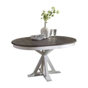 lot 32 image: Liberty Furniture Industries Allyson Park Pedestal Extension Dining Table (2 BOXES) 417-T4254 - Unclaimed Freight.