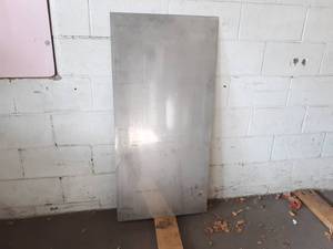Stainless Steel Sheet - About 48 x 23 - 16 Gauge - 316 Non-Magnetic
