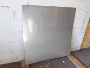 Stainless Steel Sheet - About 44 x 45 - 20 Gauge - Non-Magnetic