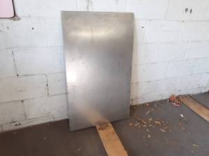 Stainless Steel Sheet - About 36 x 22 - 16 Gauge - Non-Magnetic