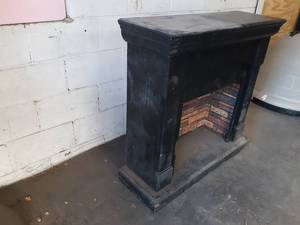 Wood Fireplace Mantle