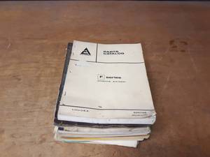 Lot of (13) Allis-Chalmers Operating and Parts Diagram Manuals