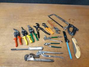 Lot of Assorted Hand Tools - Walco Pipe Wrench, Craftsman and More