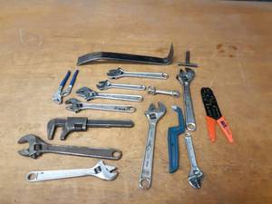 Lot of Assorted Hand Tools - Walco Pipe Crescent, Proto, Servess and More