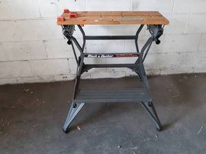 Black & Decker Deluxe Dual Height Portable Worktable