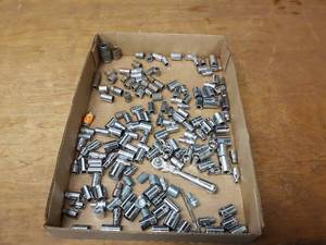 Large Lot of SAE & Metric 14 Drive Sockets