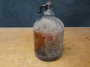 Antique Brown Hi-lex Gallon Bleach Jug