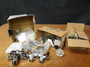 Lot of Faucets, Handles and Hardware