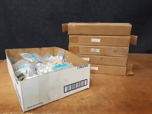 Lot of Assorted HVAC Parts and Networking Wall Plates - Leviton and More