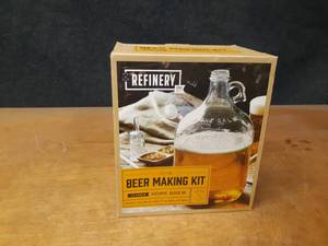 NEW Refinery & Co. Beer Making Kit - Makes 1 Gallon of Blonde Ale Beer