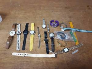 Lot of Watches - Casio, Mickey Mouse, Fossil and More