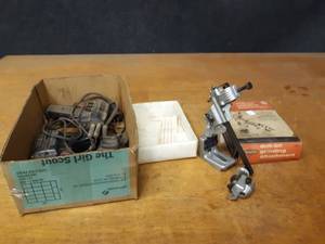 Craftsman drill-bit grinding attachment Part NO. 9-6677  (3) Soldering Irons (Untested)