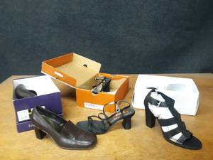 (3) Pairs of Womens Shoes - Size 8-12, 9 and 10