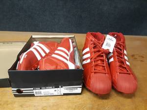 (2) New Pairs of Adidas Football Cleats - Both Size 17