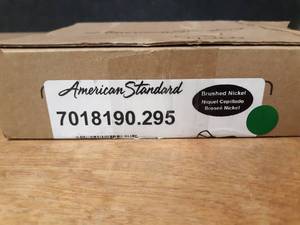 (Lot of 2) NEW American Standard Edgemere Towel Rings - Brushed Nickel