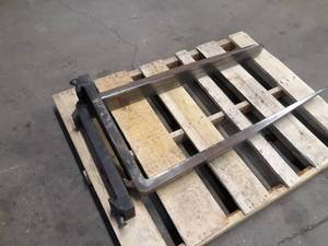 Pair of 36 Class 2 Forklift Forks - Fits a 16 Carriage