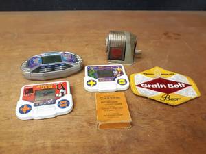 Vintage Tiger Games, Pencil Sharpener, Grain Belt Patch and More