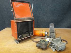 Vintage Tractor Radio, Mack Pedal, Marvel Schebler Carburetor, Holley Carburetor and More